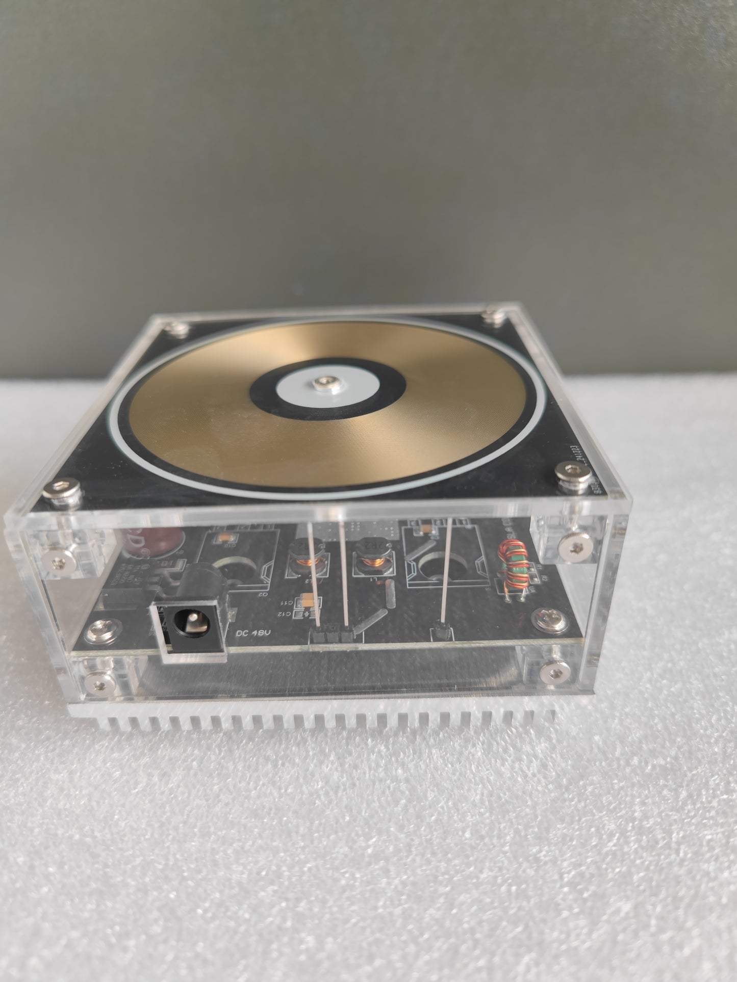 This is a free gift（Satisfy：$600USD）Bluetooth Music Tesla Coil Arc Plasma Loudspeaker Wireless Transmission Experiment Desktop Toy Model Haodley2022