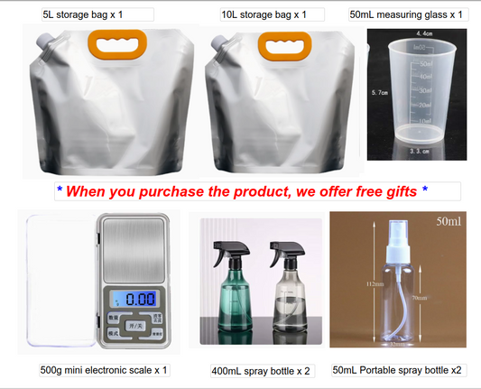 hypochlorous acid HOCL HOCI HCIO storage container measurement weighing accessories storage